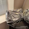 Bolso de Hombro con Cadena de Moda y Sencillo para Mujer, Nuevo Bolso Pequeño Cruzado de un Solo Hombro Rosa de Tendencia 2026 que es Popular Este Año