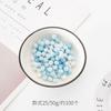 6.5~10mm cuentas de vidrio de colores cuentas sueltas hechas a mano diy accesorios para pulsera collar joyería material con cuentas al por mayor