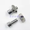 Grampos de Tubo de Liga de Alumínio, Fixadores de Linha de Gás de Laboratório, Presilhas de Fixação de Tubo de Aço Inoxidável, Grampos de Tubo de Metal, Trilhos de Guia de Liga de Alumínio