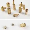 Fabricante de Processamento de Peças de Cobre, Processamento CNC de Precisão Personalizado, Acessórios de Ferragens Não Padrão, Processamento de Peças de Cobre em Torno Automático CNC