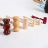 Mini Martillo de Madera del Fabricante, Cabeza Plana, Juguete DIY para Celebraciones de Cumpleaños, Varios Tamaños, Mini Mazo de Madera, Martillo de Juez