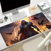 Mouse Pad Serie Diablo Sobredimensionado Almohadilla para Teclado Llamativo Extra Grande Engrosado Borde de Bloqueo Venta al por Mayor Almohadilla Grande para Escritorio de Oficina Soporte