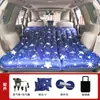 Cama de Viaje para Coche, Cama Inflable de Doble Propósito para Coches, SUV Todoterreno Dos en Uno Cama Inflable, Accesorios Interiores para Coche