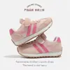 Sapatos Casuais da Moda para Crianças, Tênis Esportivos para Meninos e Meninas, Novo Estilo para Crianças Maiores, Sapatos de Treino Alemães, Sapatos Casuais Leves para Meninas, Superfície em Malha
