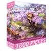 Puzle de 1000 Piezas Pueblo de Montaña Nevada Fabricante Transfronterizo Lindo Relajante Dificultad Descompresión Juguete Educativo Regalo para Niños y Niñas
