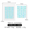 Patch para acne hidrocolóide transparente capa de acne patch estrela de desenho animado patch colorido cor da pele estrela invisível patch de acne