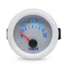 Venta Caliente Transfronteriza Instrumento para Coche de Superficie Plateada de 2 Pulgadas 52 mm Instrumento para Coche Modificado 12V Turbina Vacío Temperatura del Agua Aceite