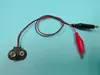 Clip para Pila de 9V, Portapilas de Pinza de Cocodrilo, Portapilas, Portapilas de 9V, Portapilas Ecológico, Clip para Pila 6F22