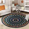 Los fabricantes suministran una gran cantidad de alfombras redondas de estilo nacional retro, mecedoras, sillas giratorias, tapetes de piso y otras alfombras redondas