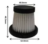 Elemento Filtrante para Aspiradora de Mano, Malla Filtrante para Aspiradora, Filtración Eficiente de Escombros, Ácaros, Polvo, Cabello, Elemento Filtrante para Aspiradora de Coche