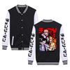 Comercio exterior nuevo uniforme de béisbol día caluroso difuso hombre motosierra Chainsaw man suéter con forro polar hombres y mujeres