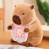 Estilo celebridade da internet boneca capivara transformada boneca de pelúcia fofa brinquedo presente de aniversário infantil boneca capivara