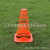 23cm barril hueco con logo patinaje sobre ruedas flor plana cono de logo cono de fútbol obstáculo marcador a prueba de viento