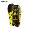 Colete Salva-Vidas Profissional Haisen para Adultos Surfistas, Lancha, com Letras, Moda, Zíper, Alta Flutuabilidade