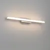 Luz de espelho LED frontal, simples e moderna, espelho de maquiagem à prova d'água e antiembaçante de aço inoxidável, luz de banheiro, Guangdong, outros
