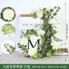 Vid Simulada Transfronteriza Hojas de Eucalipto Ratán de Eucalipto Hogar Boda Plantas Verdes Simuladas Decoración de Mesa Ratán Simulado
