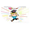Gorros y Togas de Graduación para Jardín de Infancia Hechos a Medida de Fábrica con Capas de Disfraces Infantiles Temáticas del Campus Impresas al por Mayor