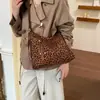 Bolso Retro de Gran Capacidad con Estampado de Leopardo para Mujer 2026 Nuevo de Moda Tendencia Bolso de Hombro Cruzado Multiusos Bolso de Mano para Viaje