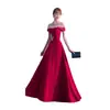 Vestido de Noche para Novia, Vestido para Brindar, Vestido de Homecoming de Primavera 2026 Color Borgoña, Vestido de Boda Petite, Vestido para Mujer