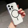 Funda Magnética Fina de Círculo Dos en Uno para Teléfono Adecuada para Apple 16Promax Interior Anticaídas 15 Estilo Femenino 13/14/11