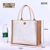 Saco hecho a mano material diy graffiti pintado a mano bolsa de lienzo en blanco bolsa de mano bolsa de lino bolsa de pintura bolsa de color pintado