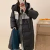Liquidación Especial Bienestar Chaqueta Larga de Plumas Estilo Coreano Alta Calidad Pluma de Pato Blanca Chaqueta de Plumas Buena Calidad