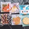 Bolsa de embalaje para hornear bolsa autosellante bolsa autoadhesiva para galletas bolsa de regalo bolsa sellable para máquina de obleas de copo de nieve bolsa para jabón hecho a mano al por mayor