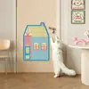 Tabla Rascadora para Gatos Dopamine Home, Pegatina de Pared Rascador Vertical para Gatos, Alfombrilla Rascadora para Gatos Duradera y que no Suelta Pelusa, Aliviador del Aburrimiento para Gatos