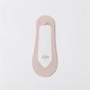 Meias Femininas de Venda Quente no Verão com Decote Baixo em V de Seda Gelada Invisíveis Cor Lisa Meias Cano Baixo Ultra Finas de Silicone Antiderrapantes Meias Básicas