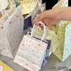 Combinación de Gato de Dibujos Animados Bolsa de Regalo Gatito Bolsa de Empaque para Estudiantes para Regalar Bolsa de Regalo de Cumpleaños Bolsa de Papel Kraft