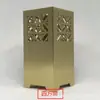 Latón ceremonia del té seis caballeros tubo de almacenamiento portalápices pinza de té cucharilla de té juego de té kung fu tubo de almacenamiento accesorios