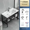 Lavabo Integrado de Cerámica de Alta Temperatura Lavabo para Ropa con Tabla de Lavar Lavabo para Balcón Baño Lavabo Lavabo Sobre Encimera