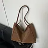 Moda Verano 2026 Bolso de Hombro Textura Casual Primavera Nuevo Estilo Personalizado para Mujer Gran Capacidad Bolso Tote de Nicho