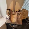 Bolso de Mano Casual de Gran Capacidad Transfronterizo para Mujer 2026 Nuevo Retro Commuter Bolso de Axila Bolso Tote de Trabajo