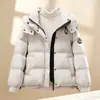 Chaqueta de Algodón Acolchada para Mujer 2026 Invierno Nuevo Estilo Coreano Holgada Corta con Capucha Espesa Puffer Abrigo de Algodón