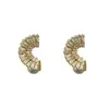 Pendientes Largos Personalizados de Circonita Super Brillantes, Elegantes y Lujosos, Joyería para Orejas de Moda y Versátil al por Mayor, Pendientes Exquisitos y Elegantes para Mujer