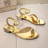Colección de verano 2026: Sandalias casuales y cómodas para mujer de talla grande con lazo, estilo europeo y americano, perfectas para usar al aire libre.