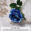Rosa Individual Simulada Flor Falsa Arreglo Floral de Piso para Boda Salón de Bodas Decorativo de Alta Gama Arreglo de Flor Artificial de Plástico