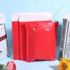 Bolsa Expresa Roja Impermeable Estilo Chino Bolsa Sobre Bolsa para Empaque de Ropa Bolsa de Burbujas Antigolpes