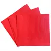Guardanapos de Papel Monocromáticos Transfronteiriços Festa de Aniversário Guardanapos Monocromáticos de Camada Dupla Guardanapos de Papel para Restaurante Ocidental Guardanapos de Papel Descartáveis Estampados