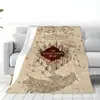 Manta de Franela Transfronteriza Estampada de Harry Potter Estilo Europeo para el Hogar Manta para la Hora del Almuerzo Manta Cálida Personalizada con Fotos