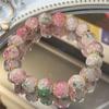 Pulseira de Borla com Contas Feminina Design de Nicho Personalidade de Alto Valor Para Não Bater Tudo Combina Pulseira de Namorada Tendência