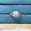 Cao Shi shein fornecimento de comércio exterior de alta qualidade cheio de zircão anel de diamante feminino celebração de aniversário de casamento usando joias