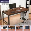 Mesa de Computador para Desktop com Cantos Arredondados Conjunto de Mesa e Cadeira de Escritório Mesa Simples Bancada de Trabalho Mesa Retangular Simples