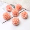 Flores artificiales accesorios DIY flor de seda hecha a mano crisantemo de ping pong Día de San Valentín Navidad decoración de ambiente para el hogar