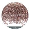 Miyuki Miyuki Importado 11/0 2mm Cuentas Redondas Rellenas de Plata Cuentas de Arroz Japonesas Accesorios para Ropa Materiales Hechos a Mano para DIY