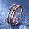 Anel de flash de diamante hot sale japonês e coreano feminino imitação estilo frio senso de design anel de dedo indicador nicho anel ins 520 Qixi presente