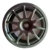 Carro de controle remoto modelo RC carro 1/10 pneu de carro esportivo flat 1:Chassi de 10 rodas Roda de cubo para RV de rua preto variedade