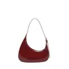 Bolso de Charol para Mujer, Diseño Coreano de Nicho, Bolso de Hombro de Lujo Ligero, Bolso de Luna Versátil de Moda de Gama Alta para Viajes Diarios