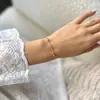 Pulsera de Cadena Delgada con Cuentas Redondas de Acero Inoxidable Más Vendida de Amazon en Europa y América, Joyería Minimalista y Versátil para Mujer